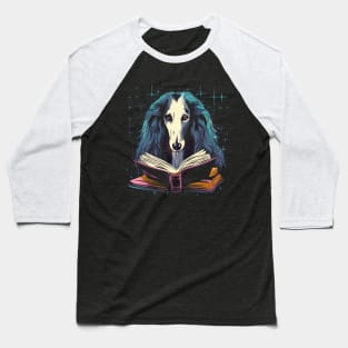 Borzoi Reads Book Baseball T-Shirt